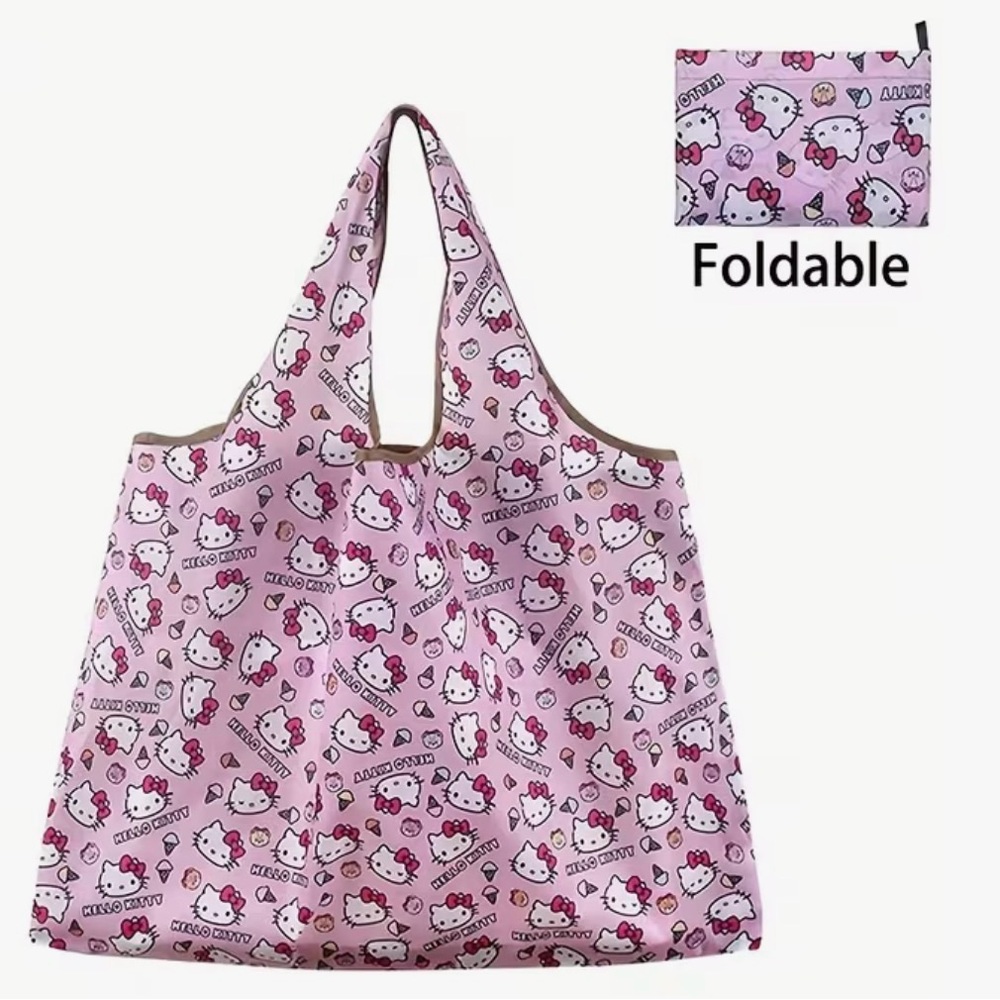 ❤️❤️SANRIO MYSTERY BUNDLE w/ Hello Kitty Foldable Shopping Tote